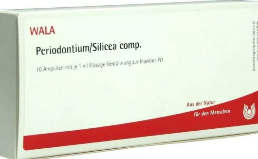 Wala Periodontium Silicea Comp. 10 X 1 ml Ampullen