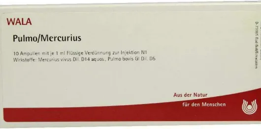 Wala Pulmo Mercurius 10 X 1 ml Ampullen