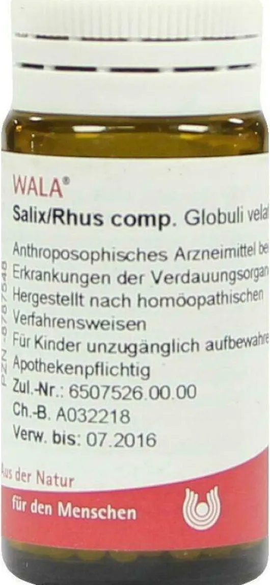 Wala Salix Rhus Comp. 20 G Globuli