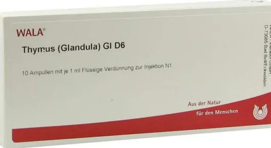 Wala Thymus Glandula Gl D6 10 X 1 ml Ampullen