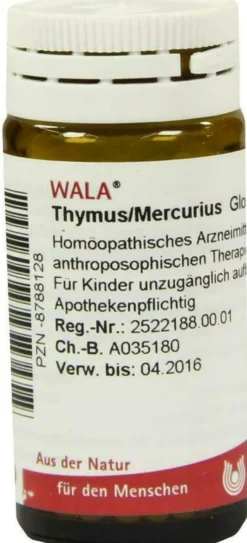 Wala Thymus Mercurius 20 G Globuli