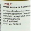 Wala Urtica Urens Ex Herba D2 20 G Globuli