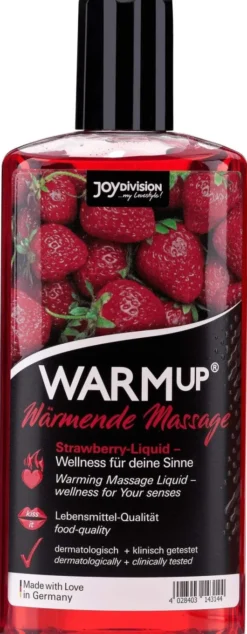 Warmup Massageliquid Mit Wärme-Effekt Erdbeere 150 ml