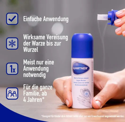 Wartner Fußwarzen 50 ml Spray