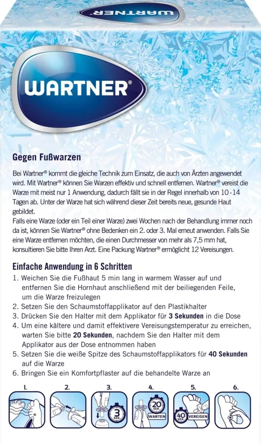 Wartner Fußwarzen 50 ml Spray