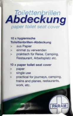 Wc Papiersitze - Hygiene Für Unterwegs 10 Stück