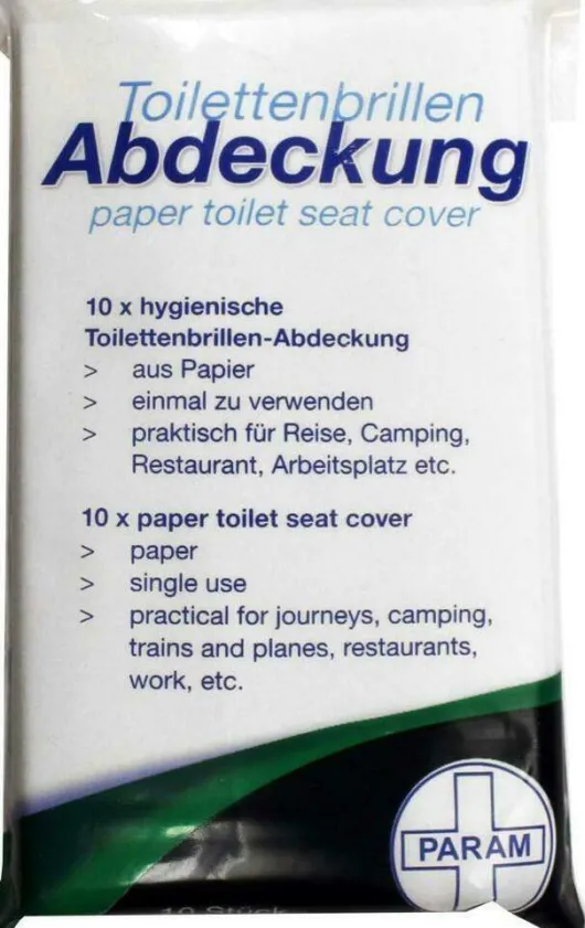 Wc Papiersitze - Hygiene Für Unterwegs 10 Stück