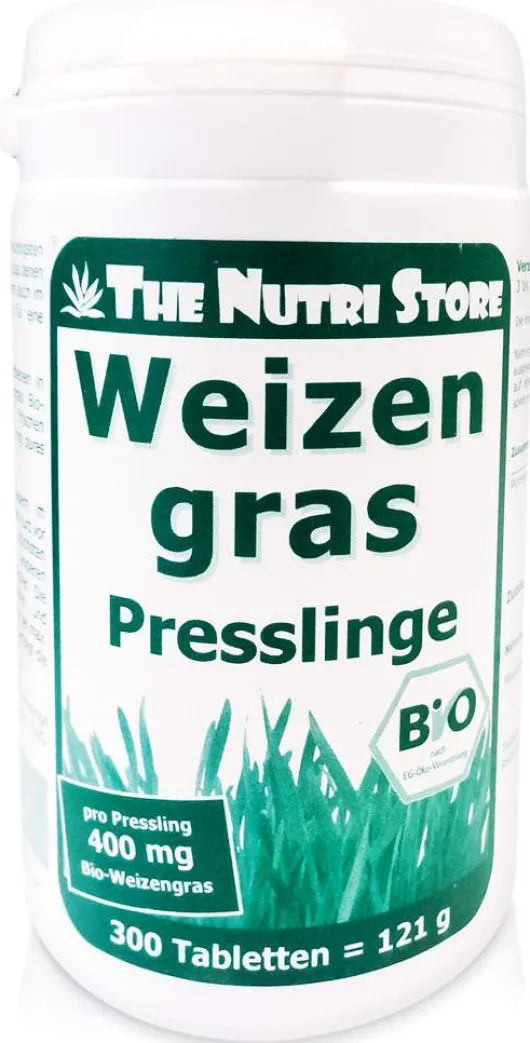 Weizengras 400 mg Bio Presslinge