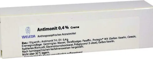 Weleda Antimonit 0,4% 25 G Creme