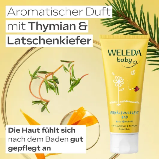 Weleda Calendula Erkältungszeit Bad