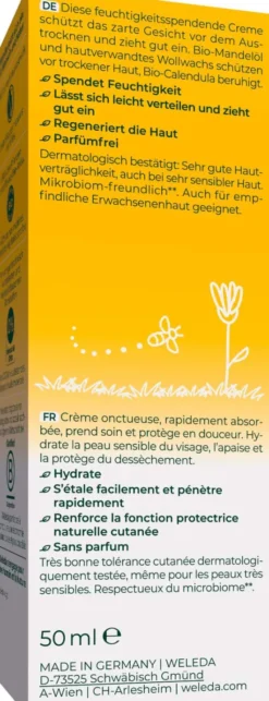 Weleda Calendula Gesichtscreme Parfümfrei