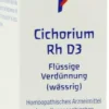 Weleda Cichorium Planta Tota Rh D3 20 ml Dilution
