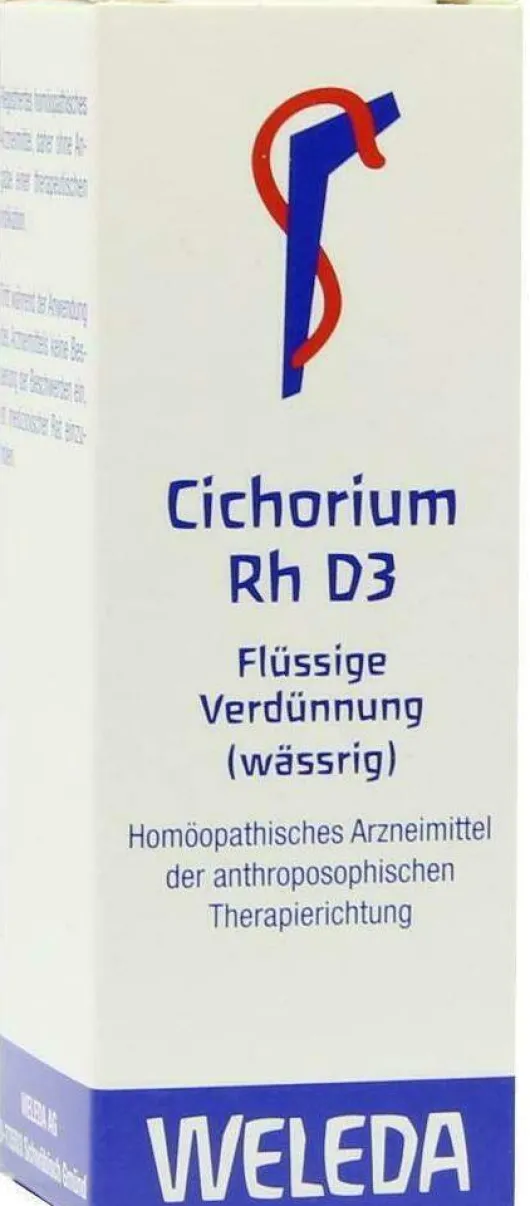 Weleda Cichorium Planta Tota Rh D3 20 ml Dilution