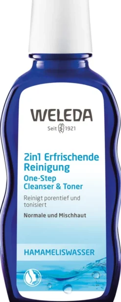 Weleda Erfrischende 2in1 Reinigung 100 ml Milch
