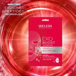 Weleda Exo Boost Firm & Lift Tuchmaske Granatapfel 20 ml