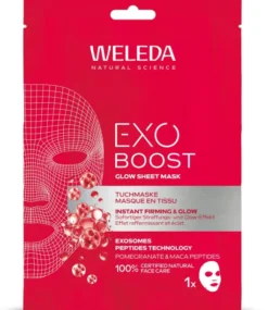 Weleda Exo Boost Firm & Lift Tuchmaske Granatapfel 20 ml