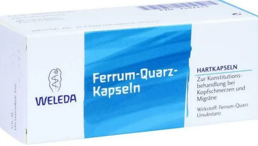 Weleda Ferrum Quarz 50 Hartkapseln