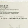 Weleda Ferrum Sidereum D20 8 X 1 ml Ampullen
