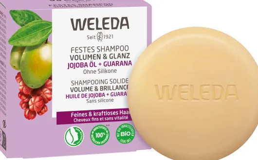 Weleda Festes Shampoo Volumen & Glanz 50 G
