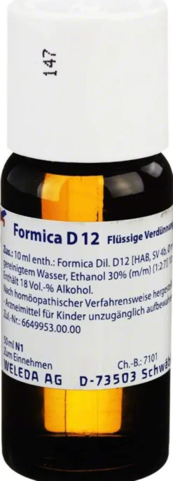 Weleda Formica D12 50 ml Dilution
