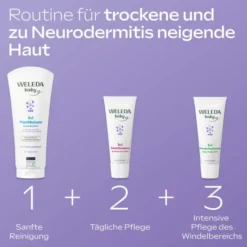 Weleda 3 in 1 Waschbalsam weiße Malve 200 ml