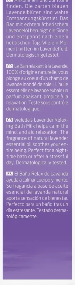 Weleda Lavendel Entspannungsbad 200 ml