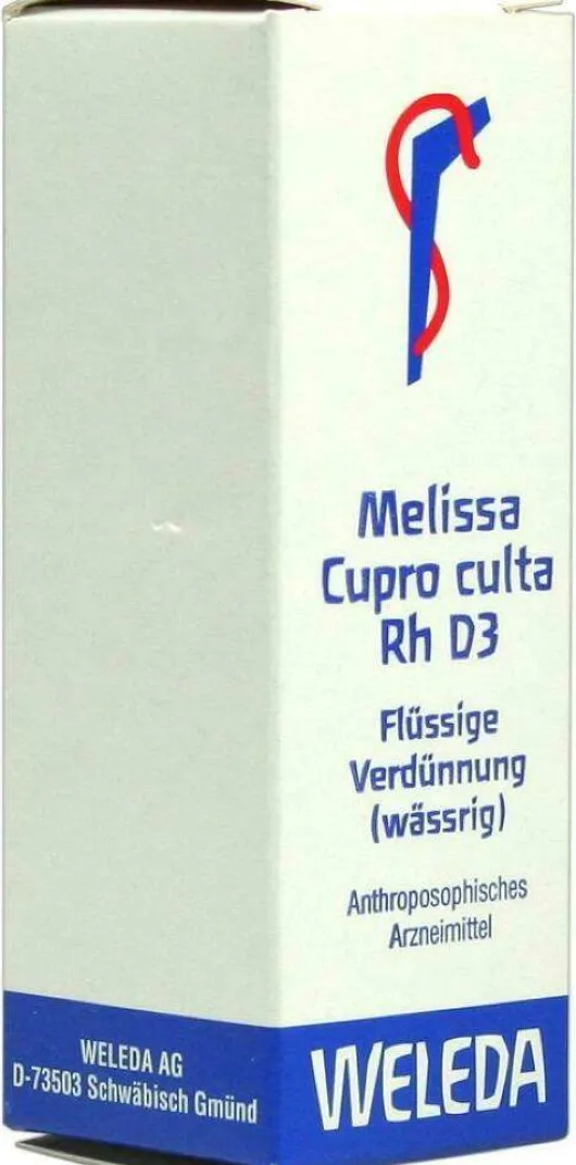 Weleda Melissa Cupro Culta Rh D3 20 ml Dilution