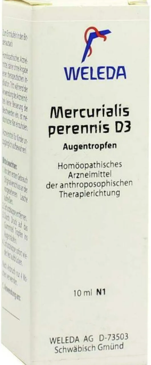 Weleda Mercurialis Perennis D3
