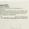 Weleda Mercurius Auratus D15 8 X 1 ml Ampullen