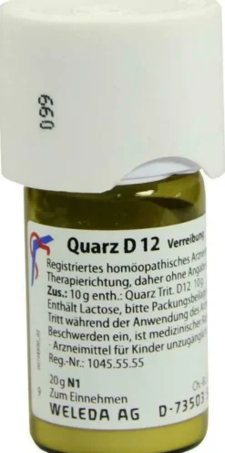 Weleda Quarz D12 20 G Trituration