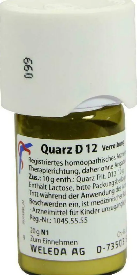 Weleda Quarz D12 20 G Trituration