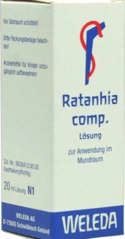 Weleda Ratanhia Comp. Lösung 20 ml