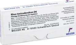 Weleda Rhus Toxicodendron D6 8 X 1 ml Ampullen