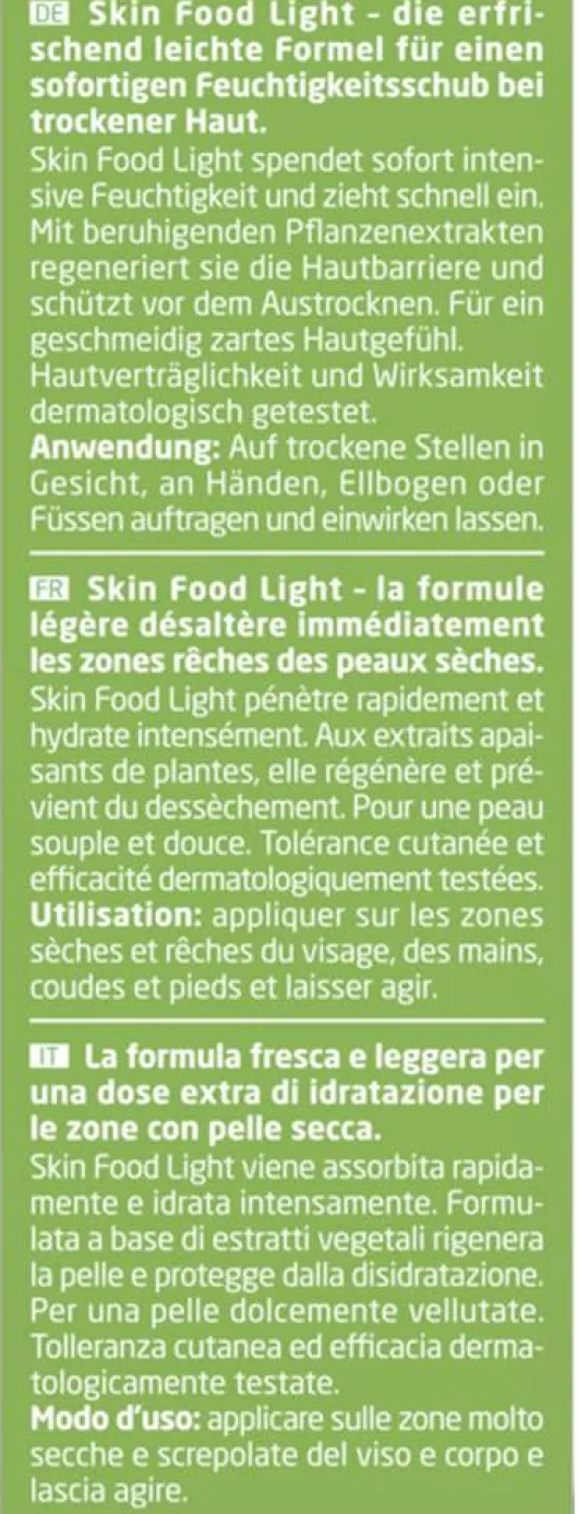 Weleda Skin Food Light 30 ml