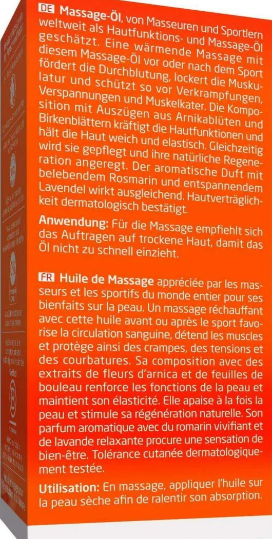 Weleda Sport Massage-Öl Arnika 50 ml
