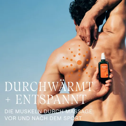 Weleda Sport Massage-Öl Arnika 50 ml