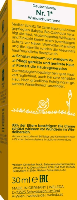 Weleda Wundschutzcreme Calendula 30 ml