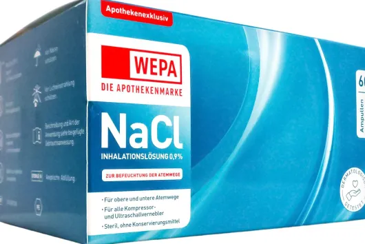 WEPA Inhalationslösung Nacl 0,9% 60 x 5 ml