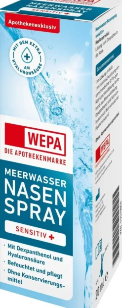 WEPA Meerwasser Nasenspray Sensitiv+ 20 ml