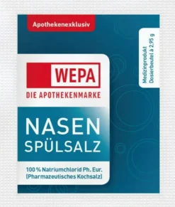 WEPA Nasendusche Inklusive 10 X 2,95 G Nasenspülsalz