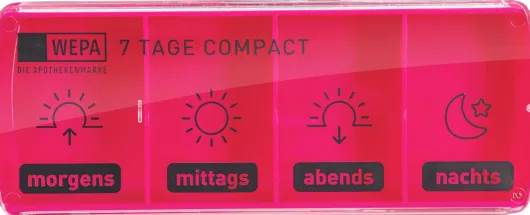 WEPA 7 Tage Compact Wochenmagazin weiß-pink