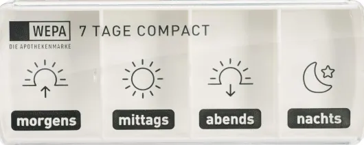 WEPA 7 Tage Compact Wochenmagazin Weiß
