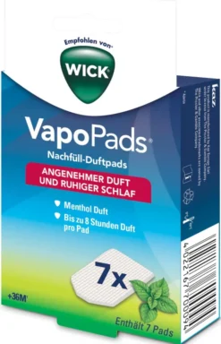 Wick Vapo Nachfüll-Pads Menthol 7 Stück