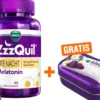 Wick ZzzQuil Gute Nacht Mango & Banane 60 Weichgummis + gratis Wick ZzzQuil Reise-Dose 1 Stück
