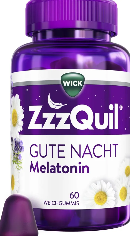 Wick ZzzQuil Gute Nacht 60 Weichgummis