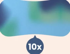 Wild Stripes Mund-Tapes Sunset Design 20 Stück