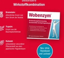 Wobenzym 800 magensaftresistente Tabletten