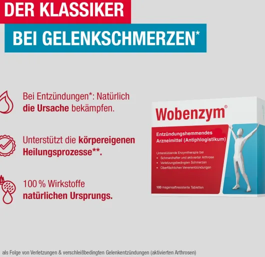 Wobenzym 800 magensaftresistente Tabletten