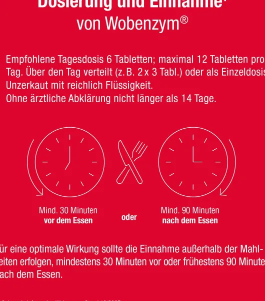 Wobenzym 800 magensaftresistente Tabletten