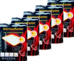 Wärmepflaster mit 12h Wärme 5er Set, 13 x 10 cm